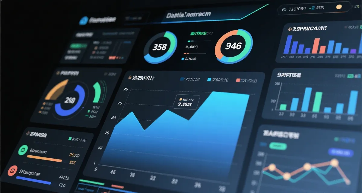 数据面板示意图